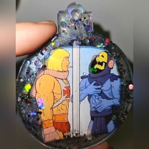He-Man and Skeletor Holographic Ornament